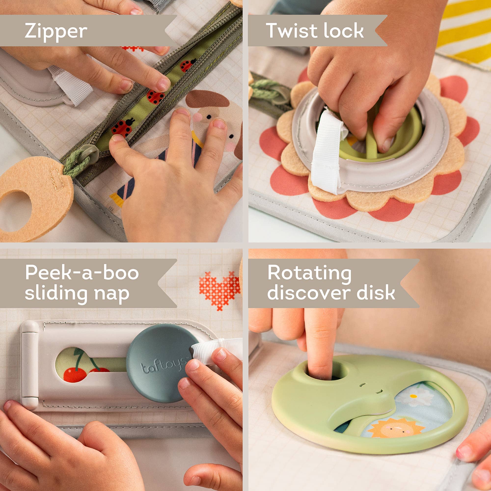 Playette | Taf Toys Snap n' Learn Board
