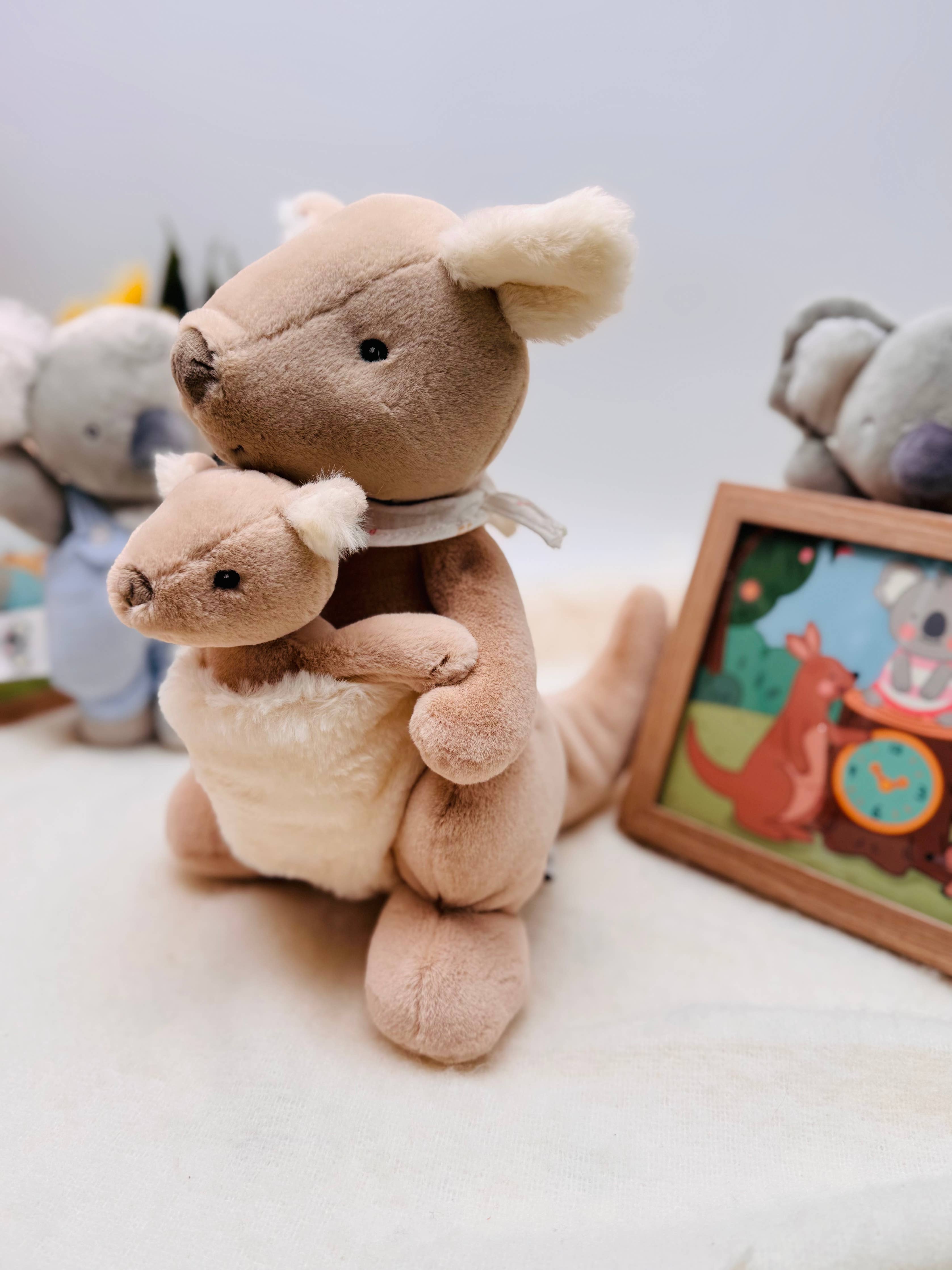 ToysLink - Onya Kids Plush Toy Kangaroo-Katie and Roo