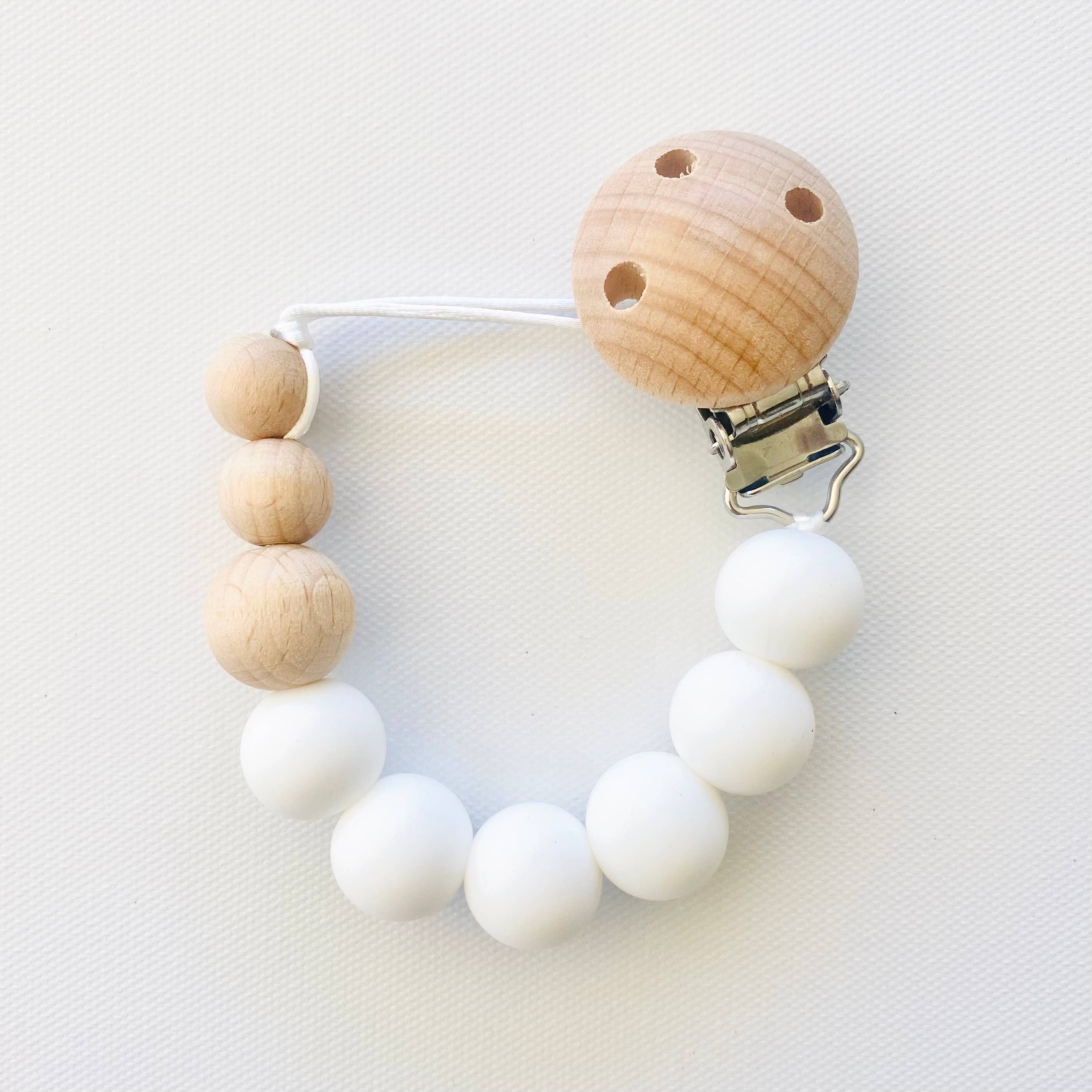 Cuddle Bug & Co - Mini & Me Luxe Dummy Chain Snowflake