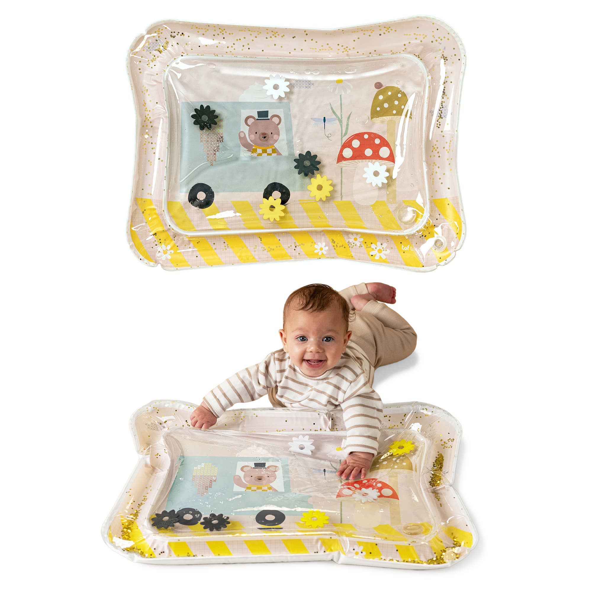 Playette | Taf Toys Water Mat Ice-cream Bear