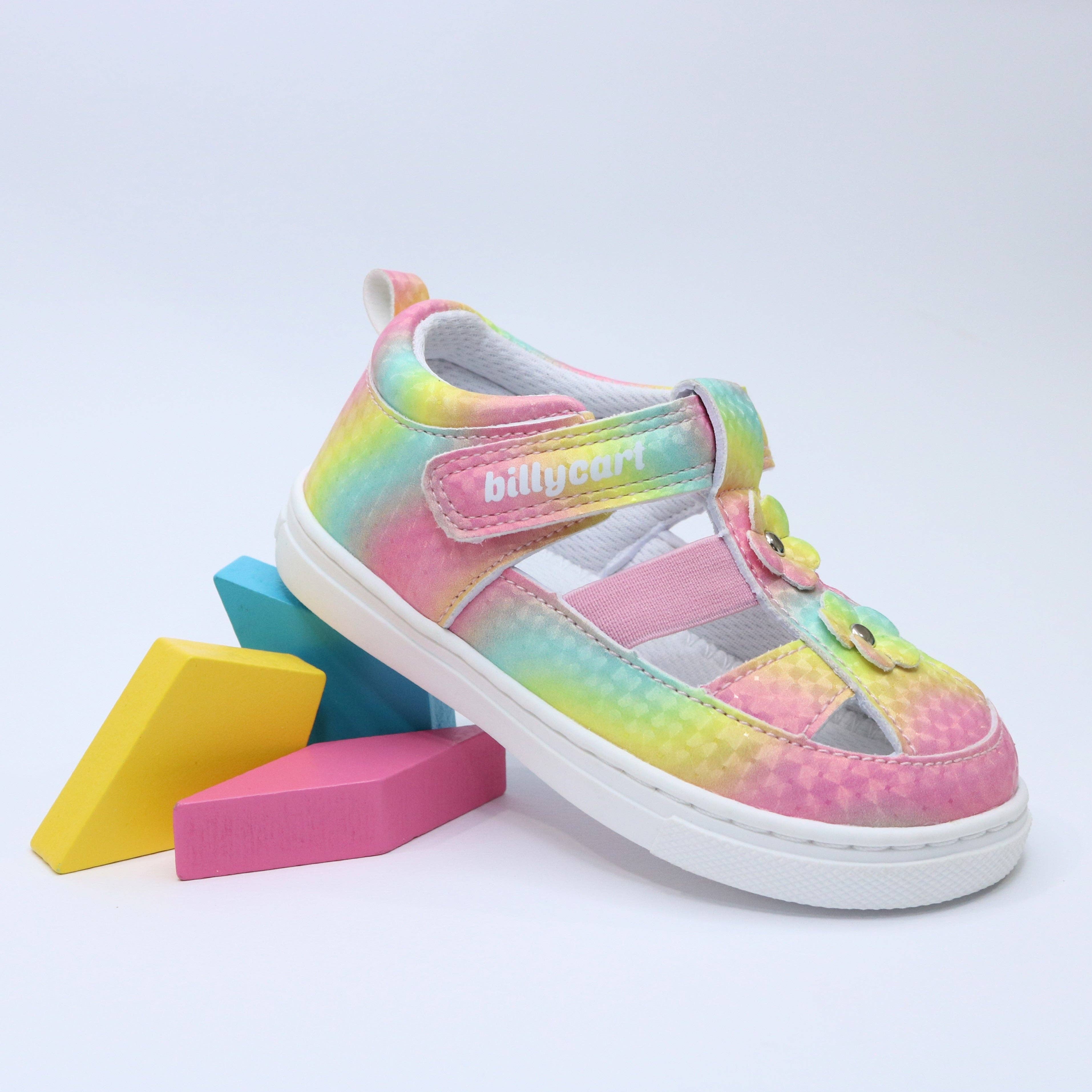 Billycart Kids | AMELIA rainbow toddler girls sandals