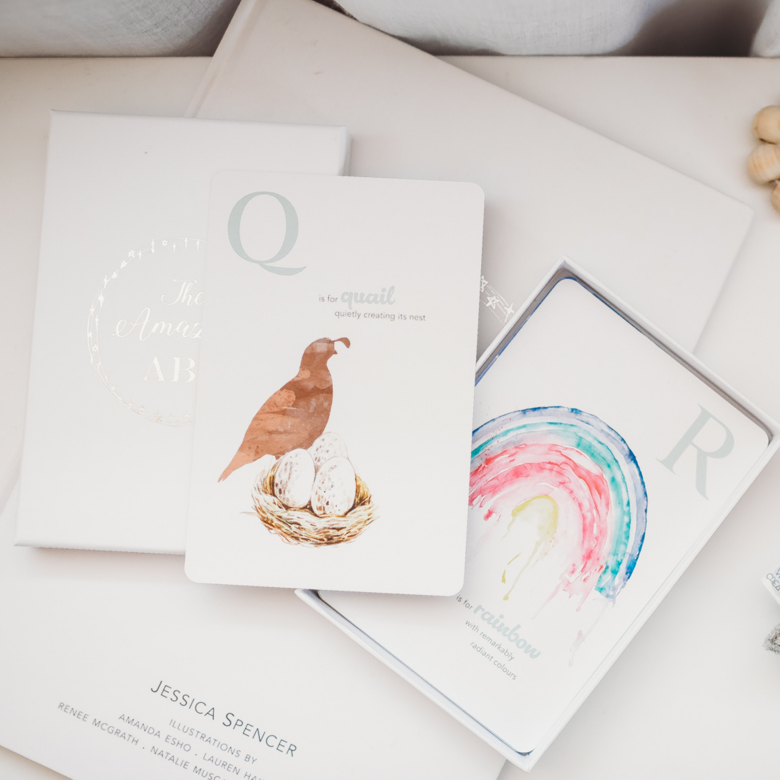 Adored Illustrations | The Amazing ABC Flash Cards