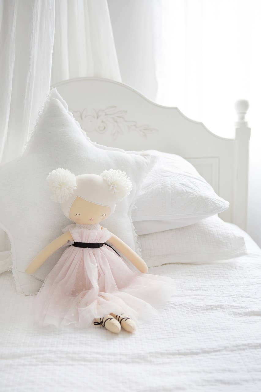 Alimrose Scarlett Pom Pom Doll 48cm | Pink
