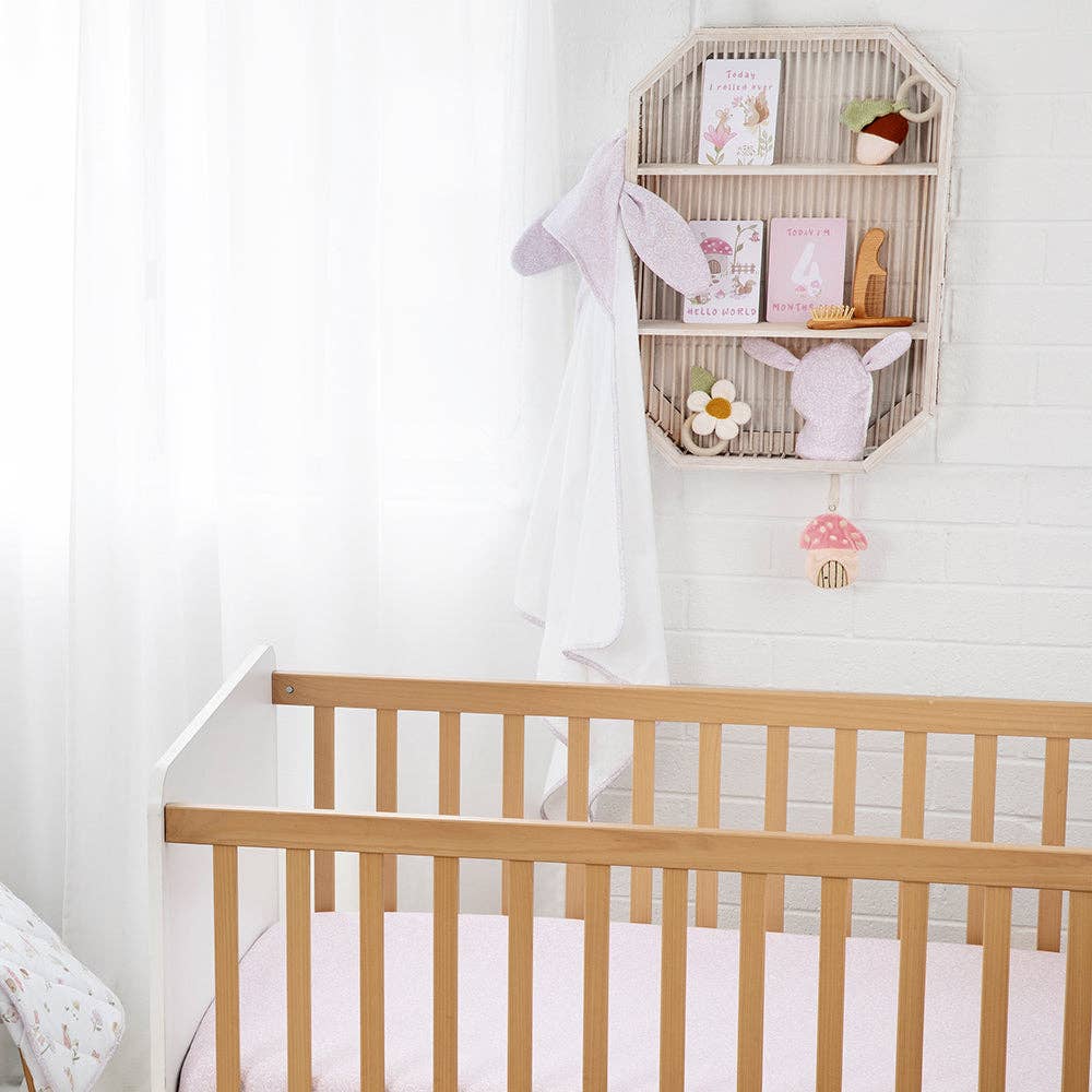 Living Textiles | 2 Pack Organic Cot Fitted Sheet Whimsical Wonderland