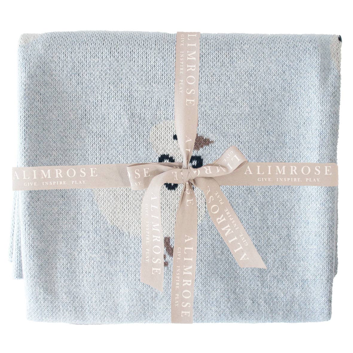 Alimrose Duck Baby Blanket Blue