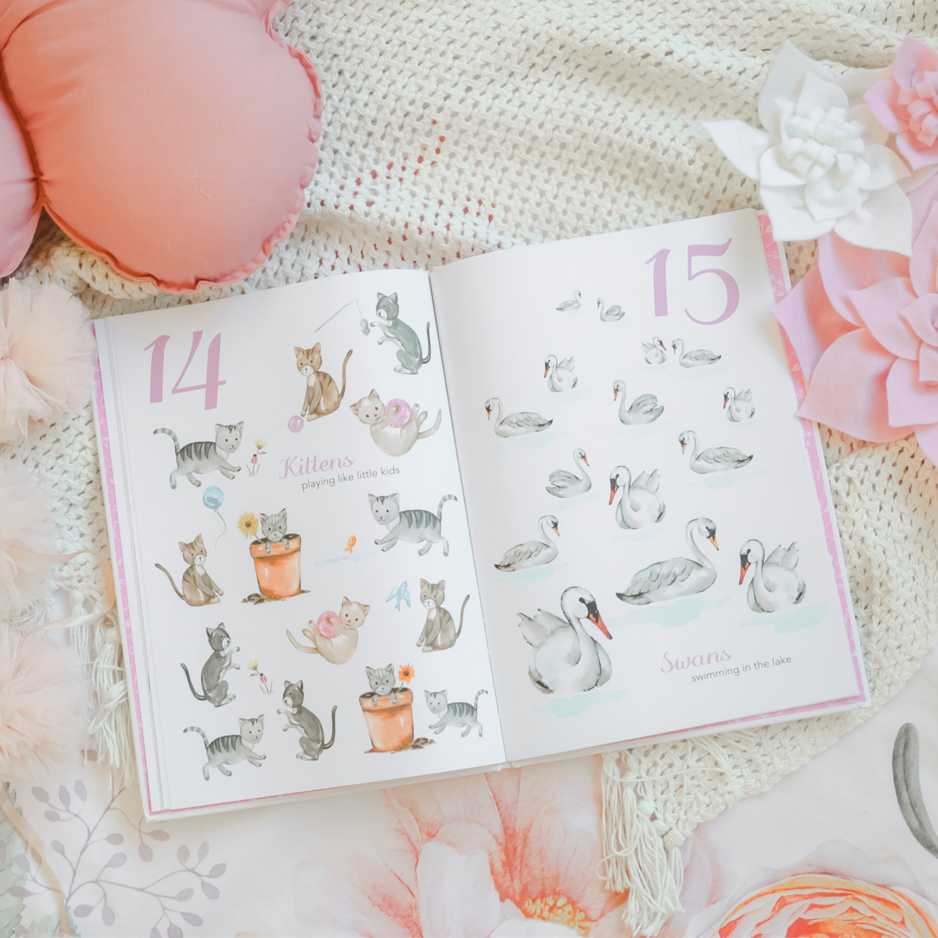 Adored Illustrations | The Enchanting 123