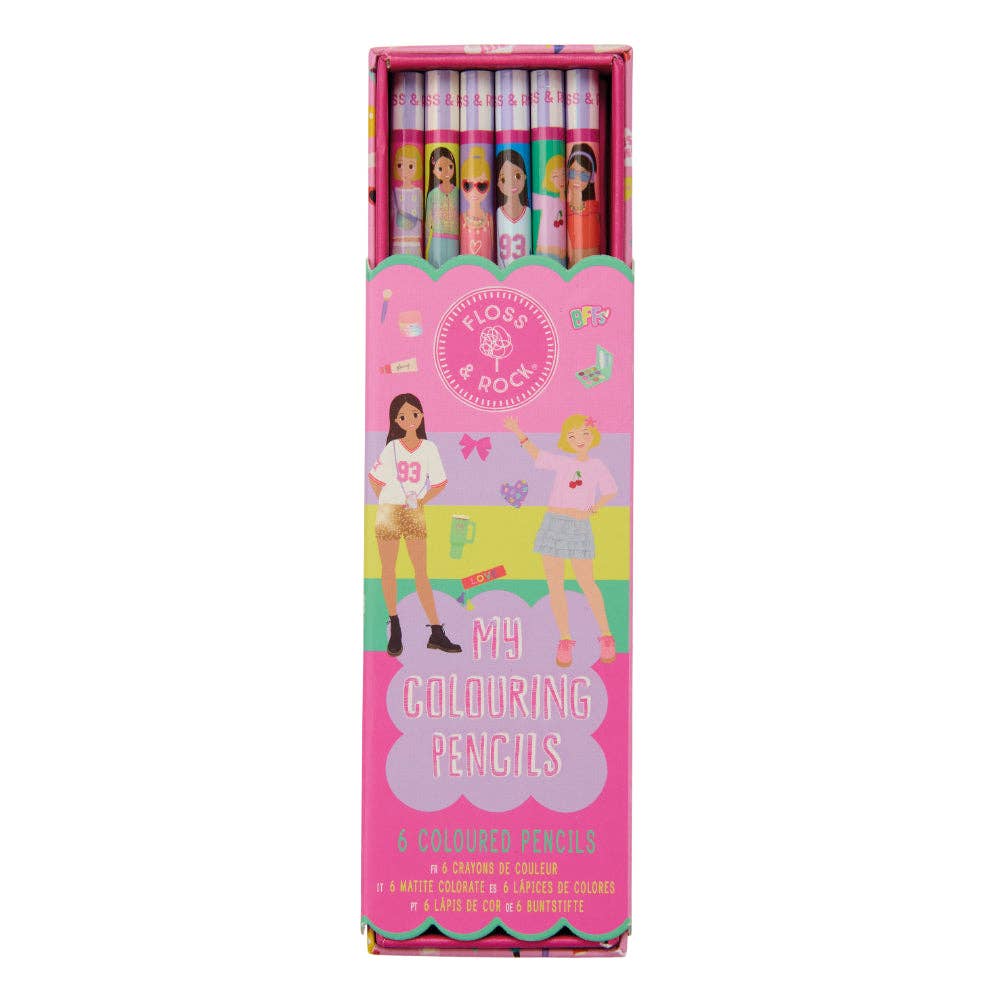 Floss & Rock My Colouring Pencils | Fashion Friends