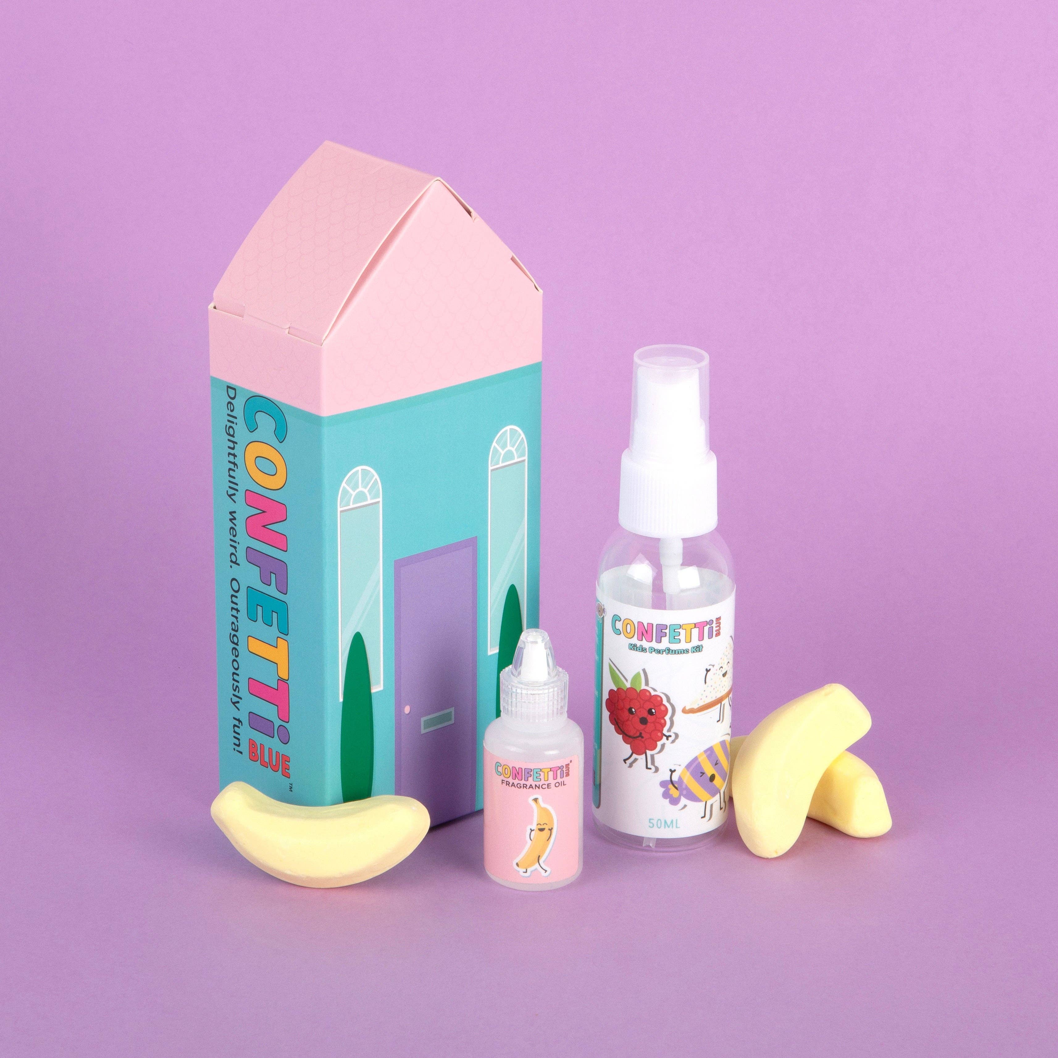 Confetti Blue - Candy Banana Mini Perfume Making Kit