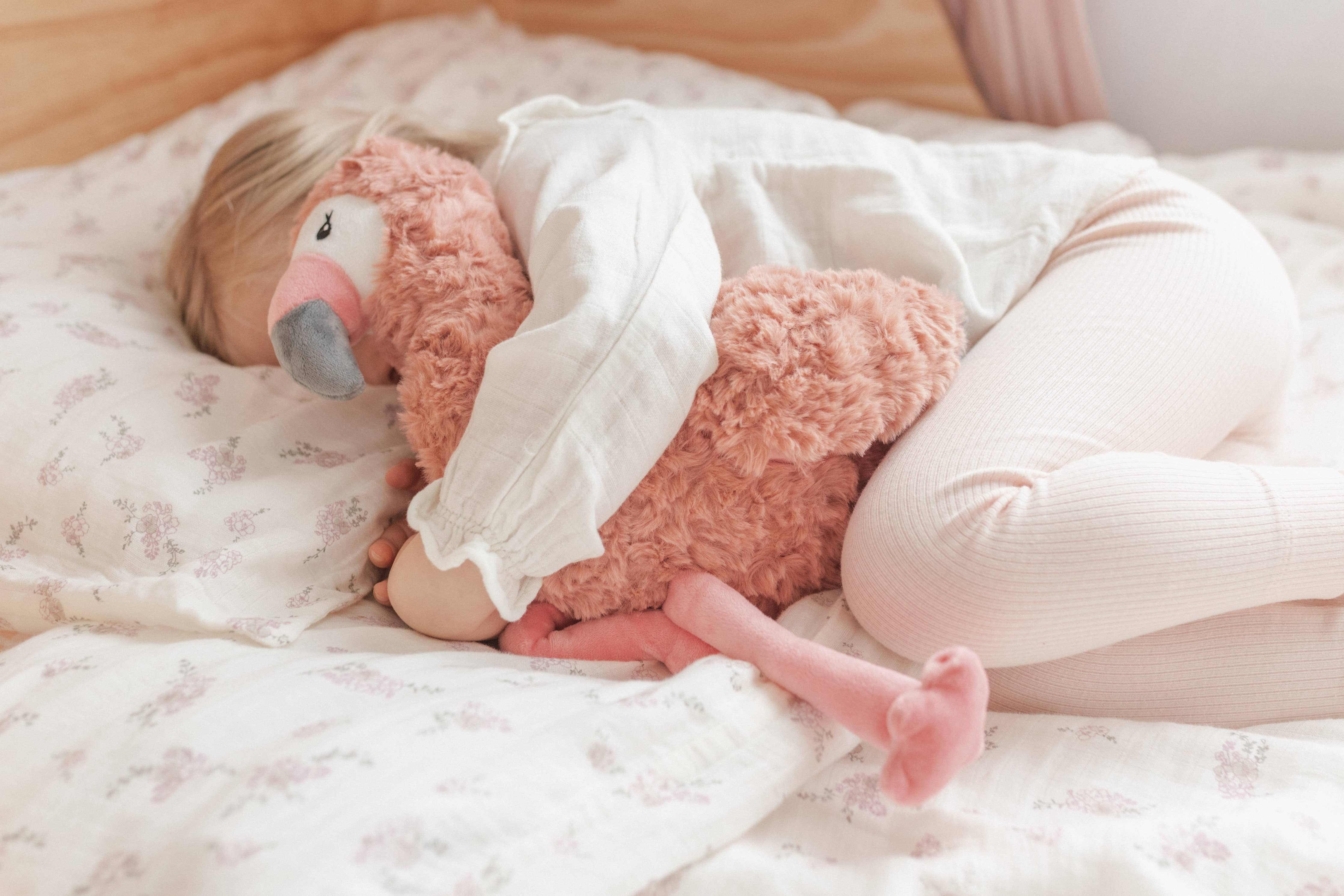 Mindful and Co Kids - Francesca The Flamingo – Weighted Sensory Toy for Kids