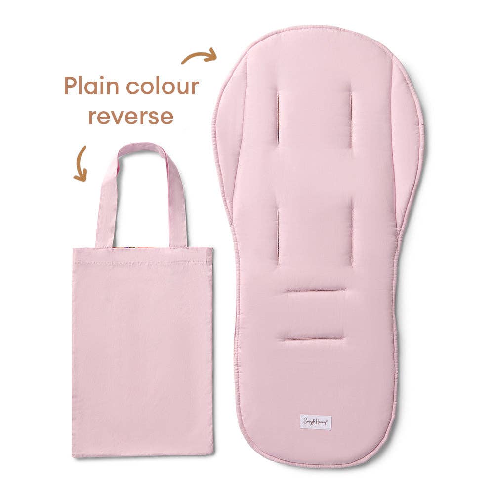 Snuggle Hunny - Blushing Beauty Universal Organic Pram Liner