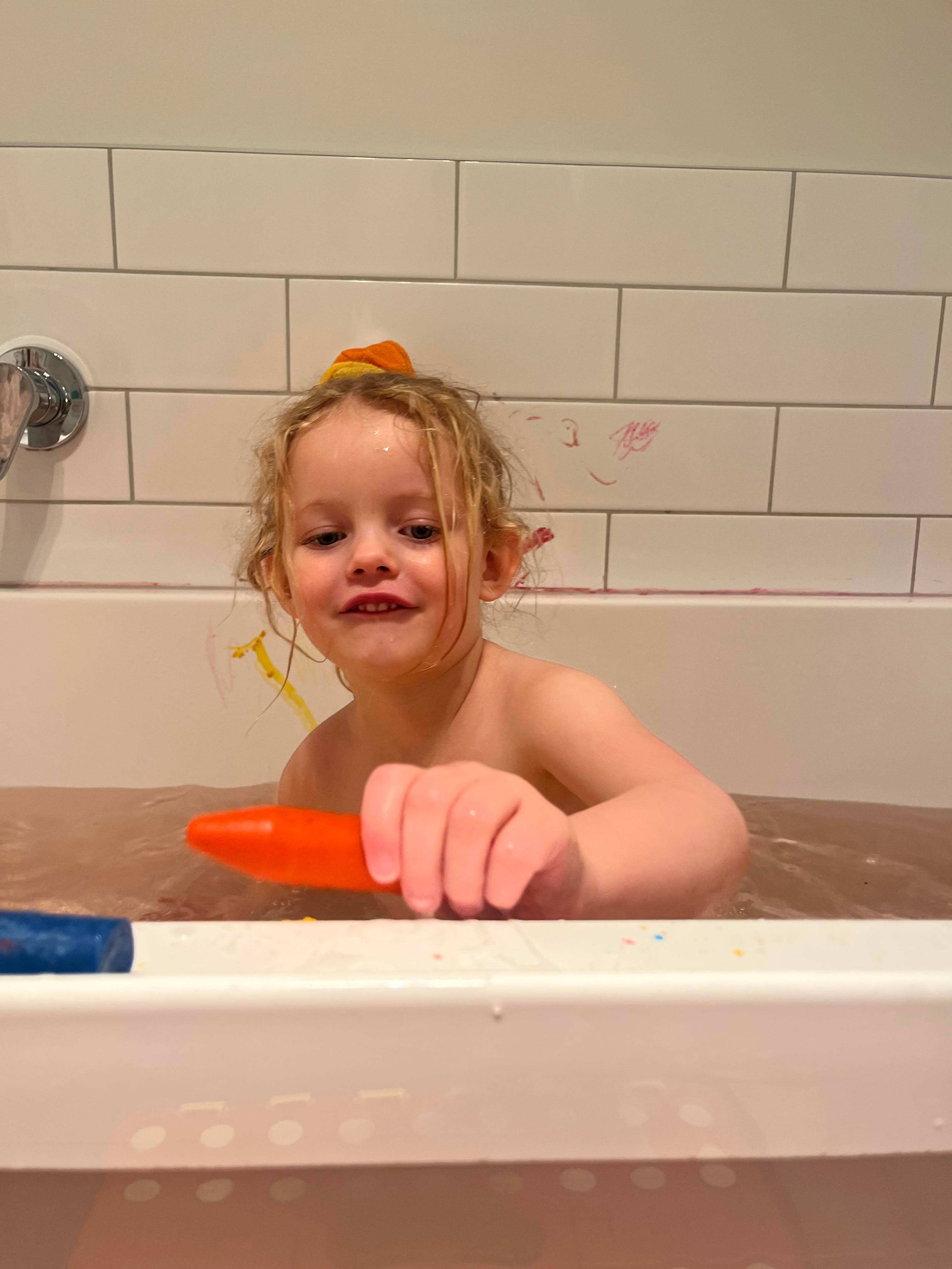 Nourish By Nature - Bath Crayons | Beeswax Crayons for Creative Kids