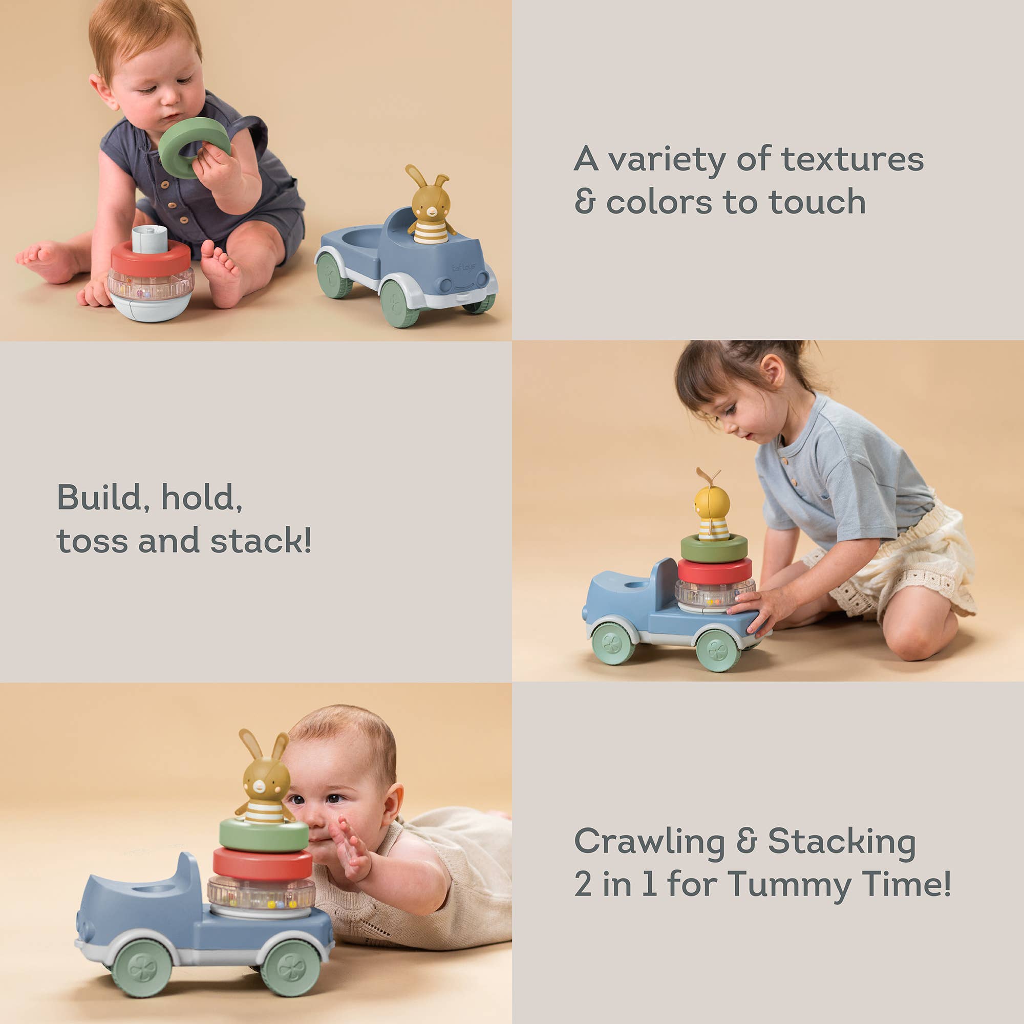 Playette | Taf Toys Bunny Stacker Truck