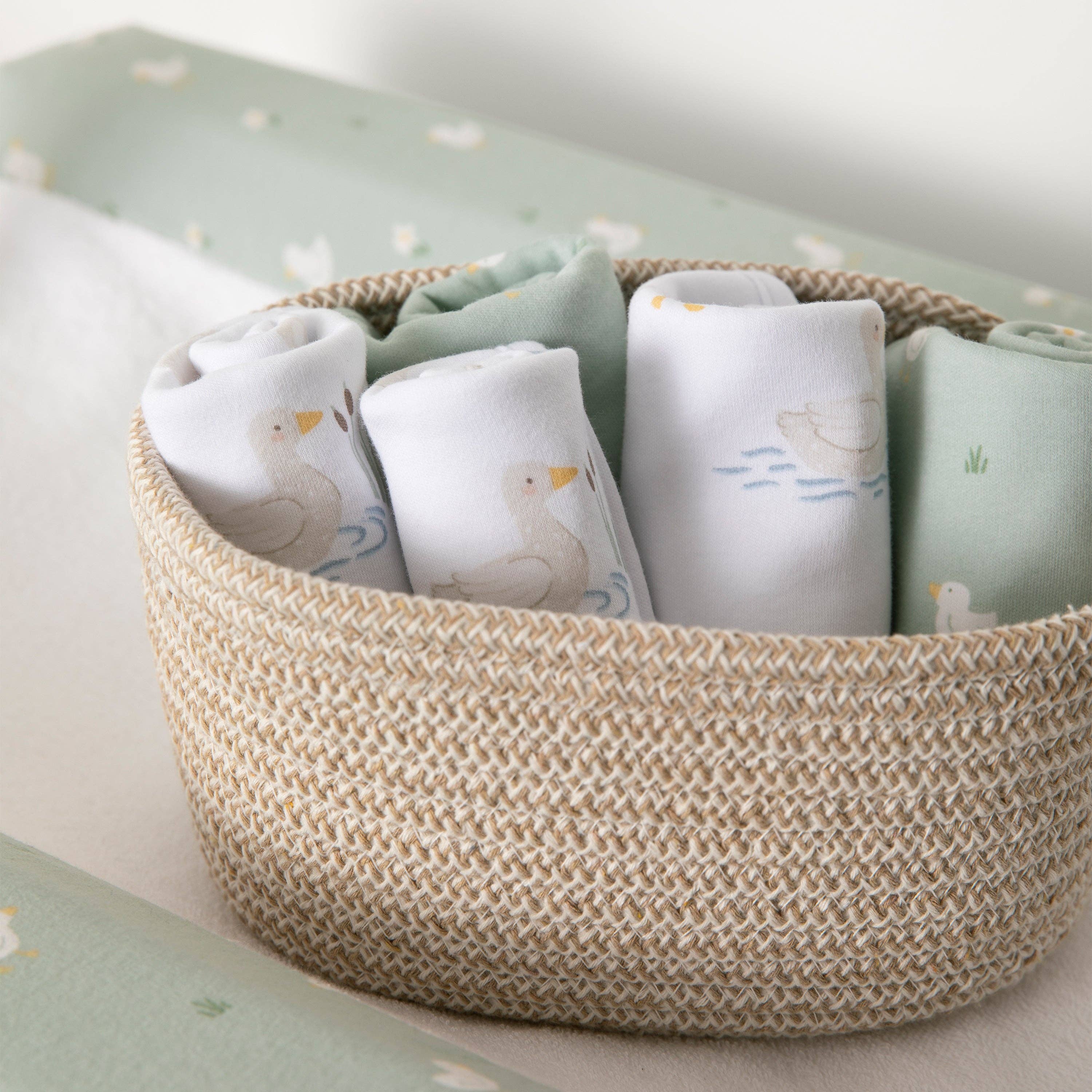 Living Textiles | 3 Pack Wash Cloths  | Goosey Goosey
