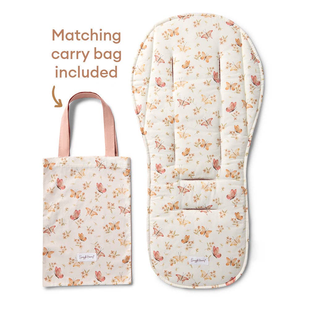 Snuggle Hunny - Butterfly Universal Organic Pram Liner