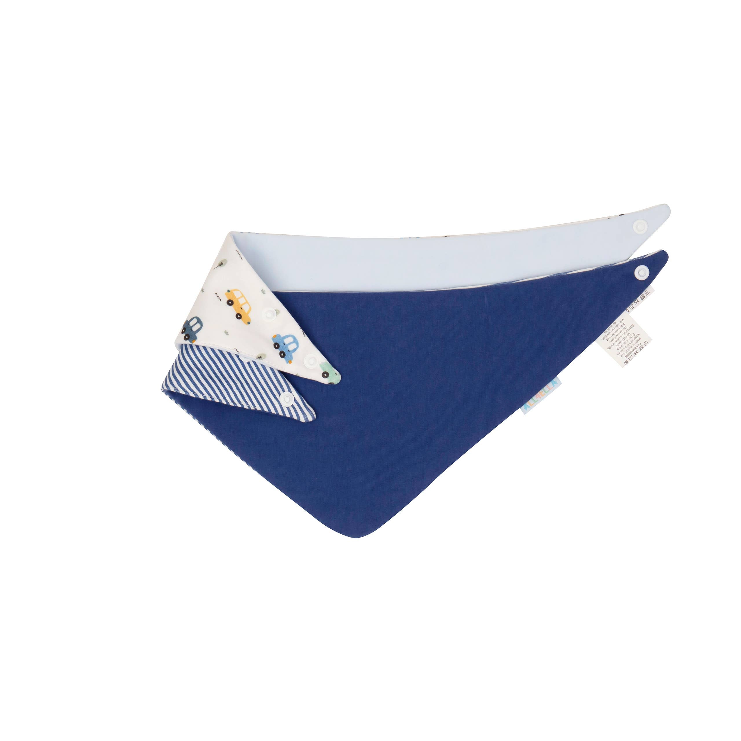 All4Ella | Bandana Bibs 2pk | Beep Beep