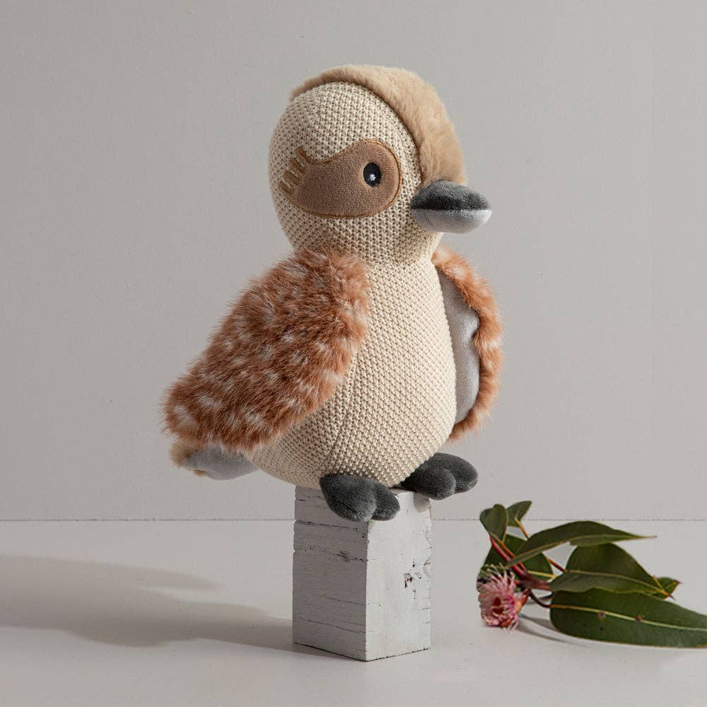 Living Textiles - Knitted Toy - Kenny the Kookaburra