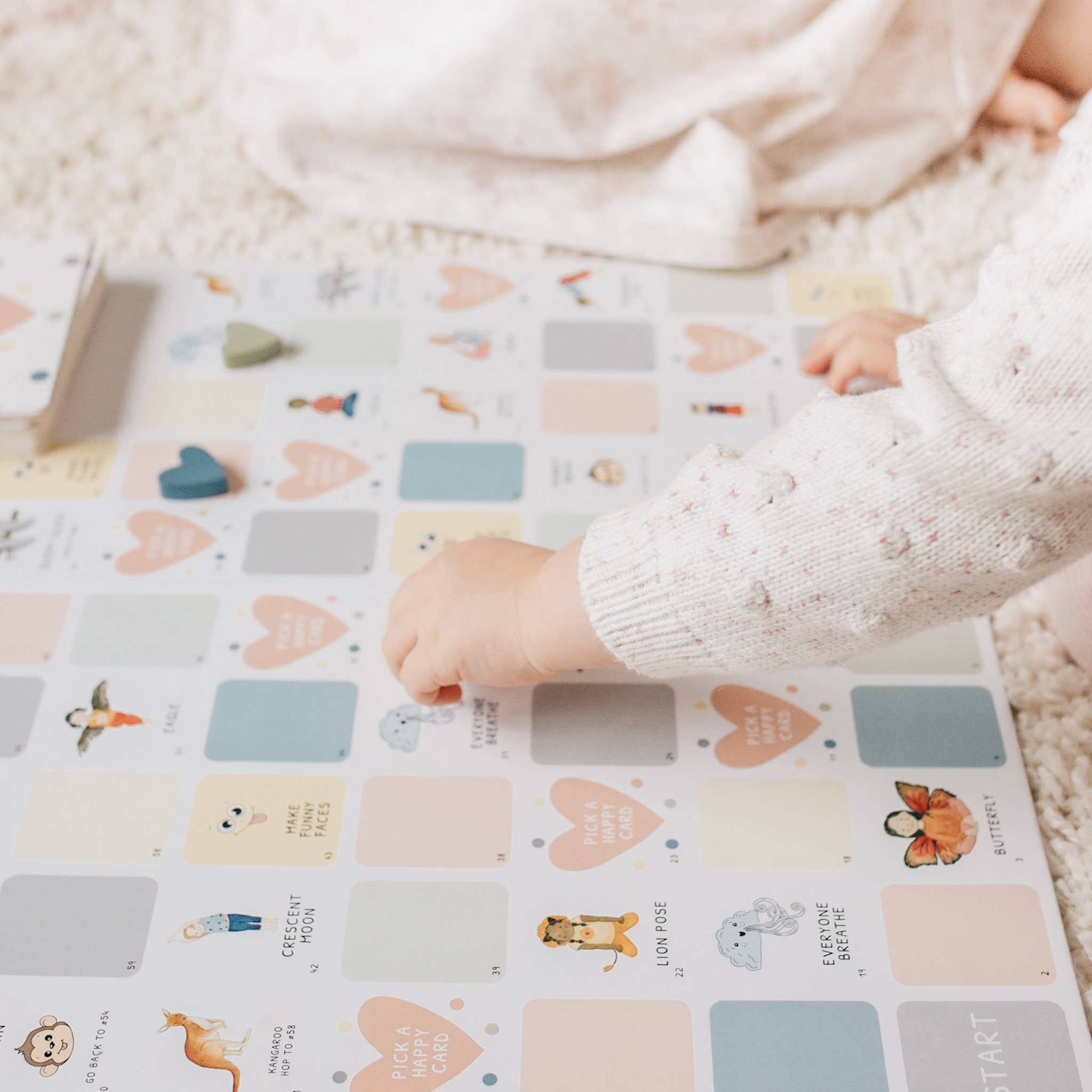 Mindful and Co Kids - Happy Hearts Mindfulness Board Game for Kids