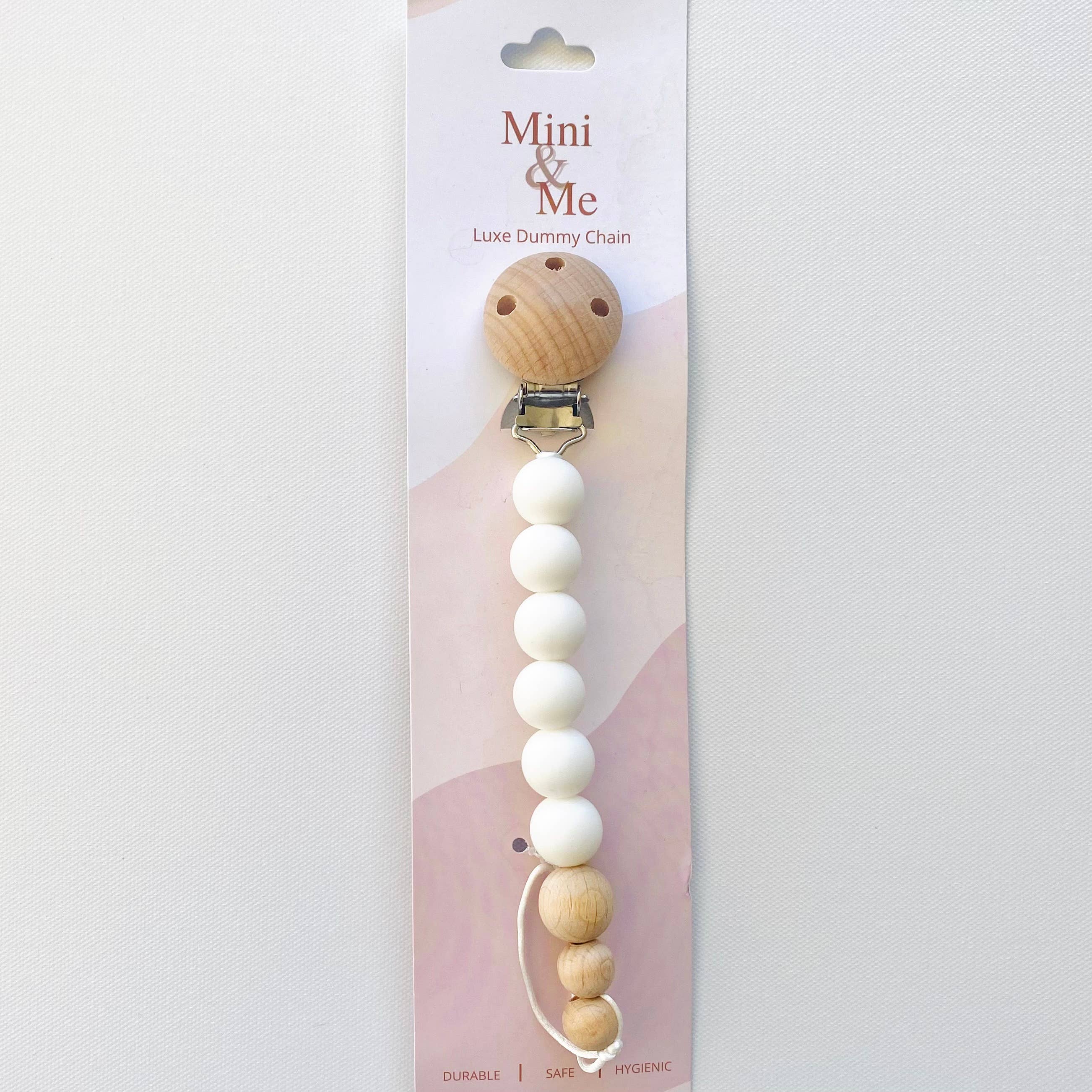 Cuddle Bug & Co - Mini & Me Luxe Dummy Chain Snowflake