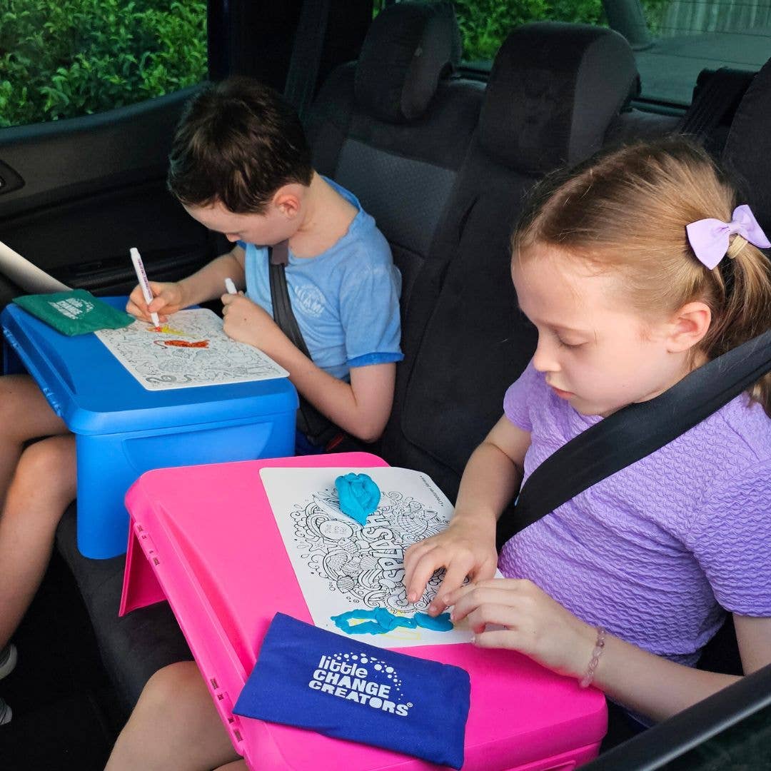 Little Change Creators - G’DAY! Pocket Reusable Colouring Mat | Australian Gift
