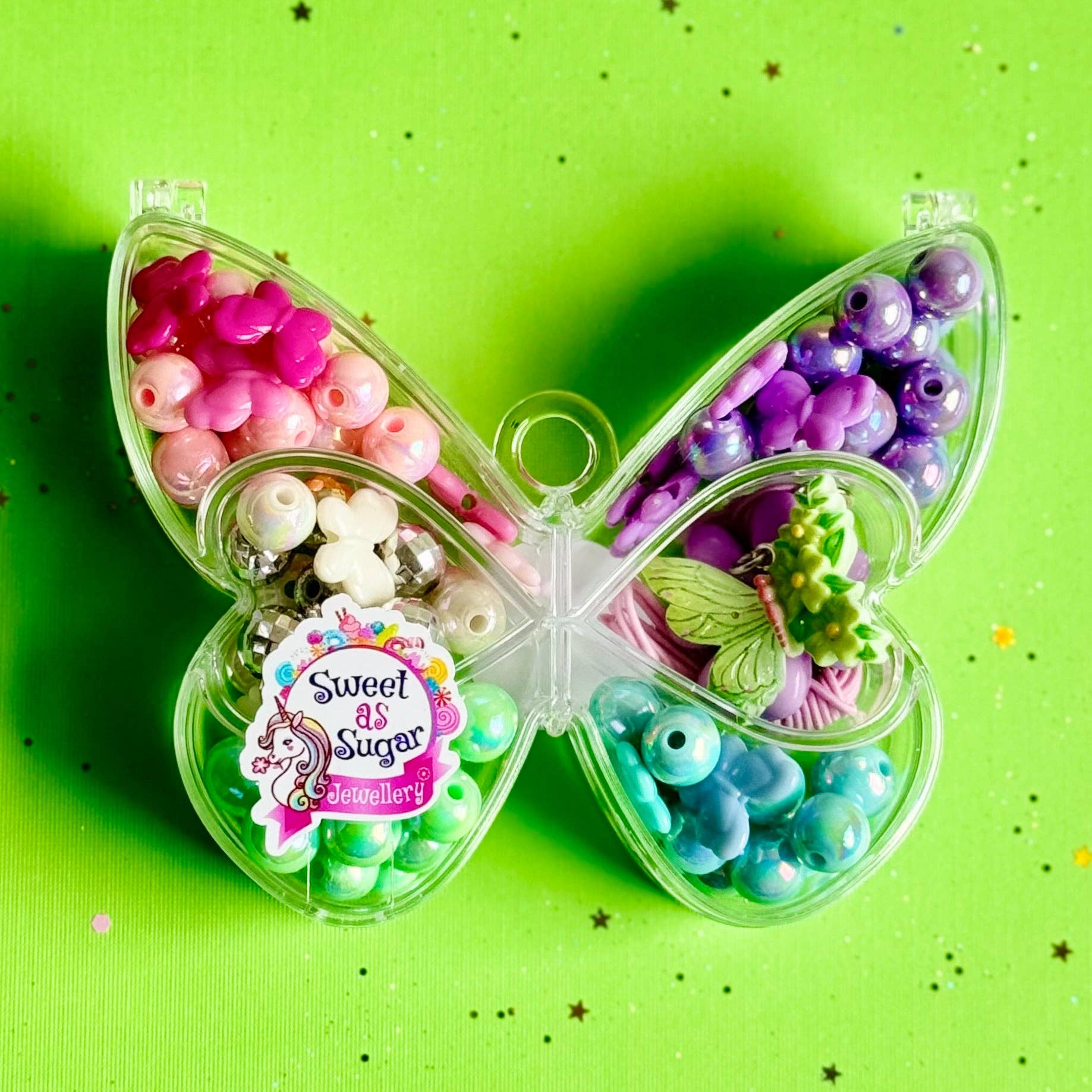 Sweet As Sugar Jewellery - Jewellery Making Kit Butterfly Shaped