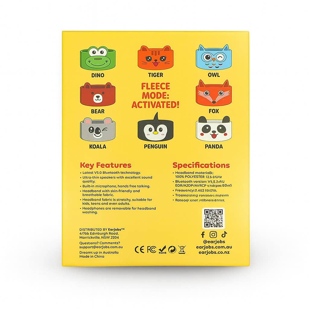 Earjobs | JOEYZ™ Soft Kids Headphones | Koala