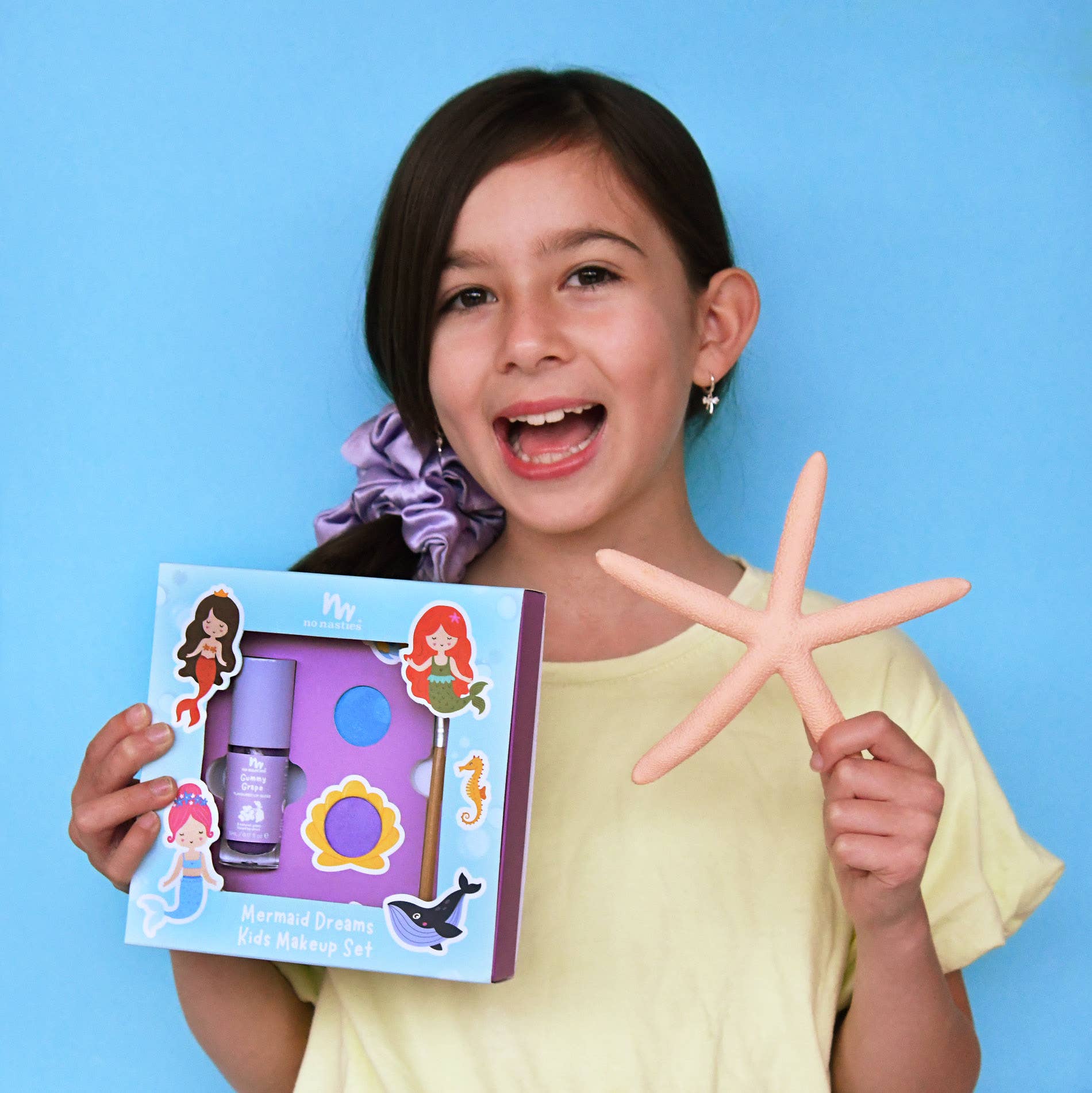no nasties kids | Mermaid Dreams Natural Kids Makeup Gift Set