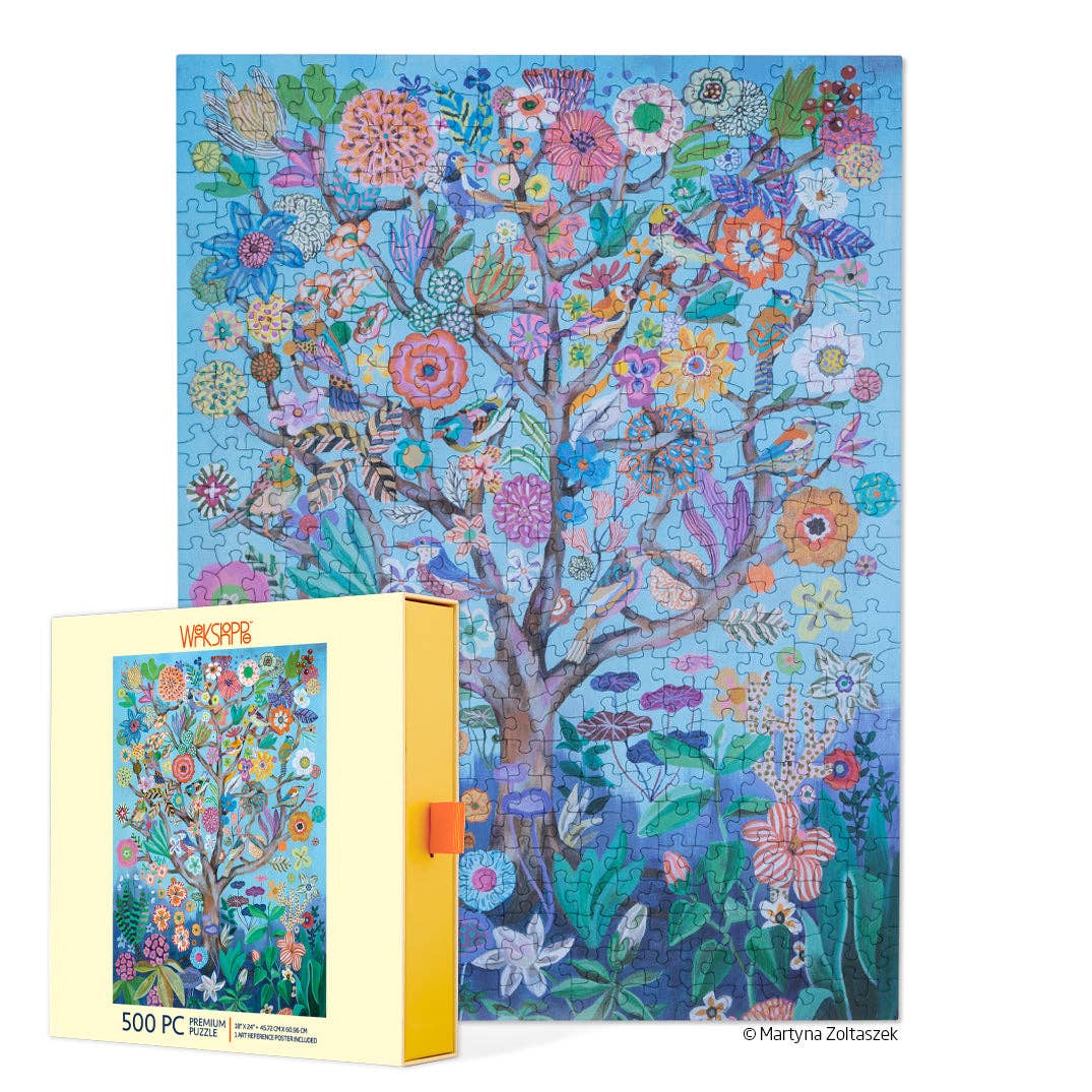 WerkShoppe Puzzle | Tree of Life - Slip Box 500 Pc
