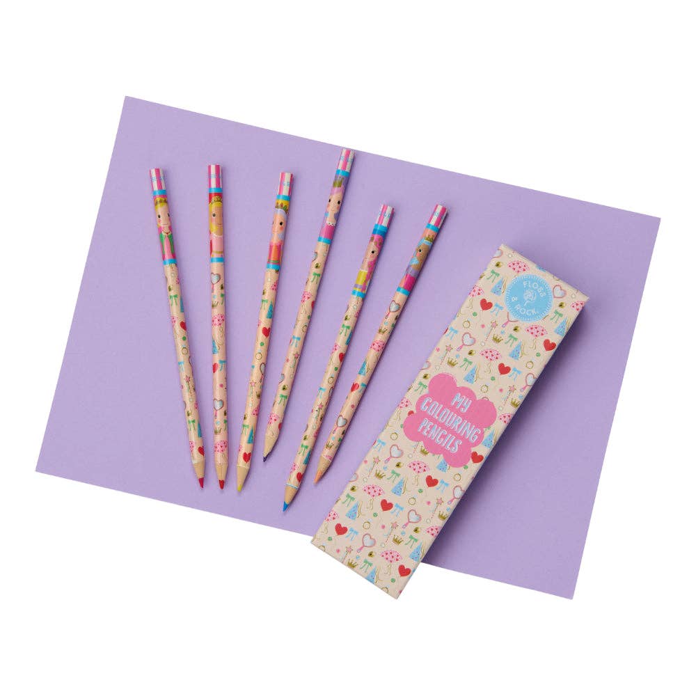 Floss & Rock My Colouring Pencils | Princess