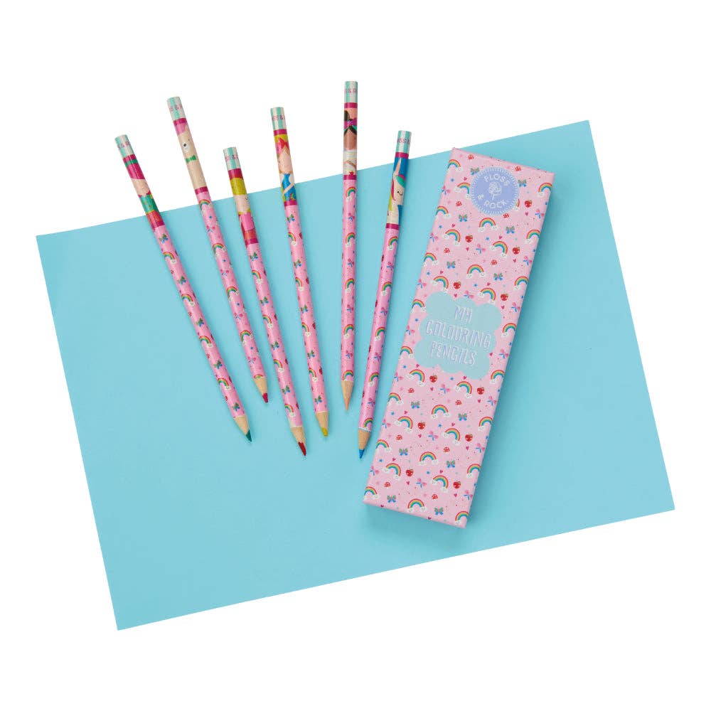 Floss & Rock My Colouring Pencils | Rainbow Fairy