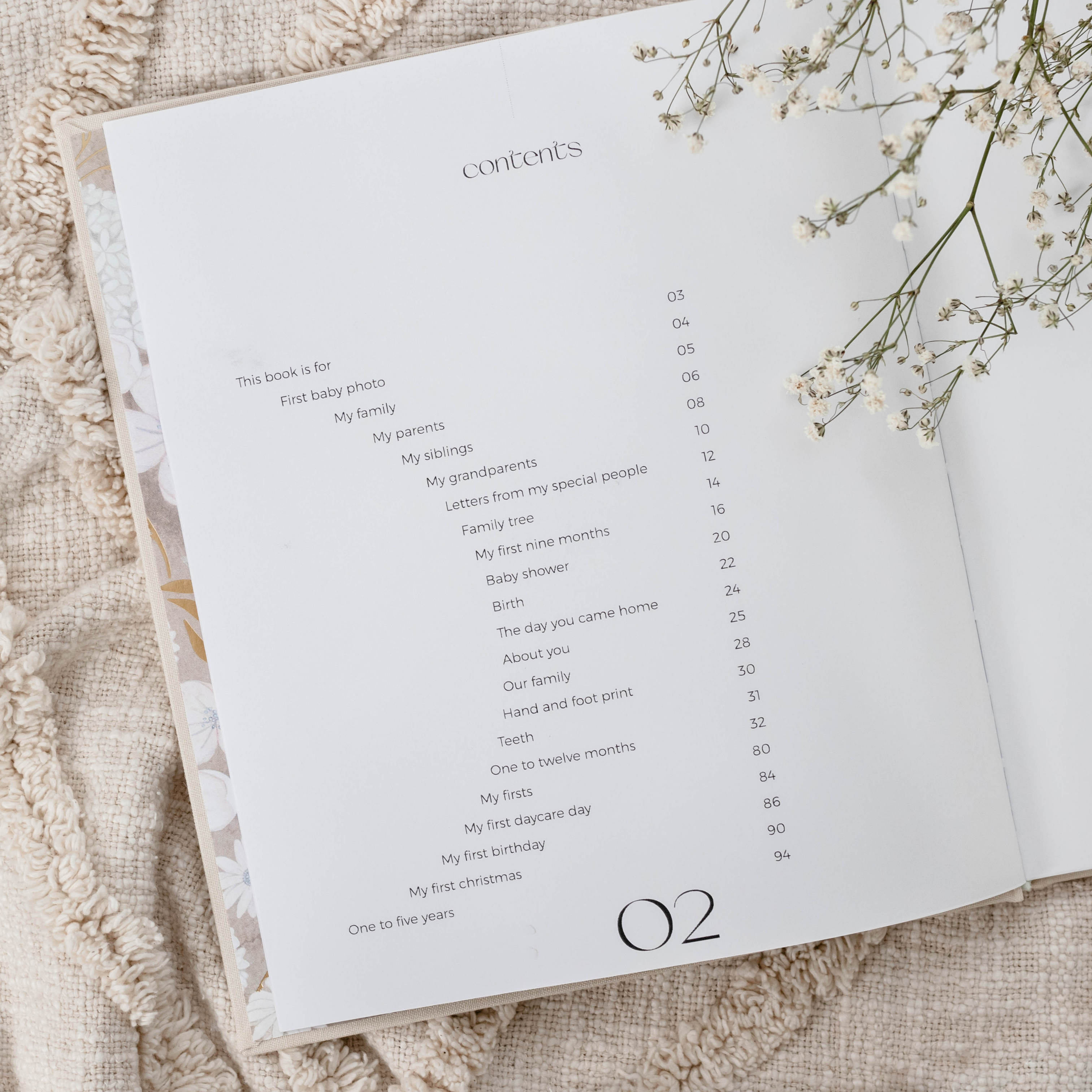 Adored Illustrations | Darling Baby Journal
