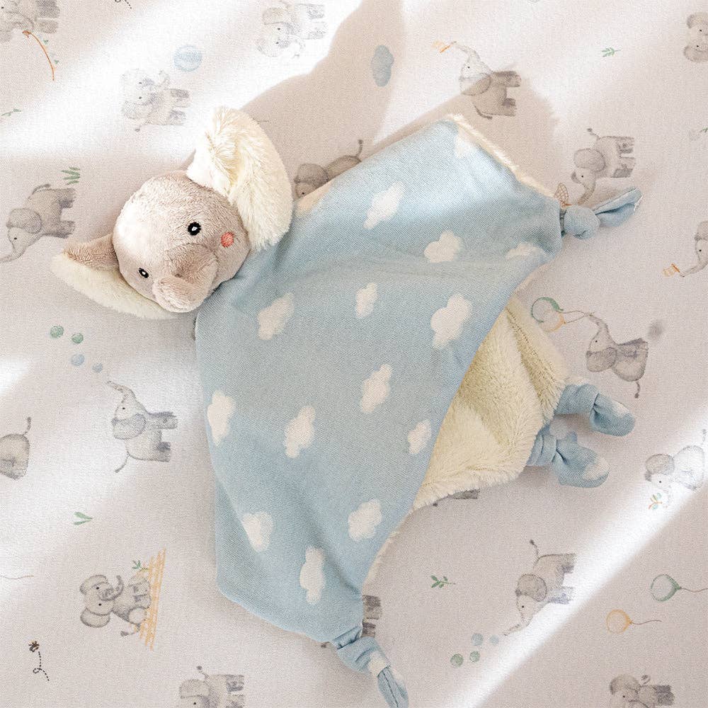 Living Textiles - Security Blanket - Elephant Playtime