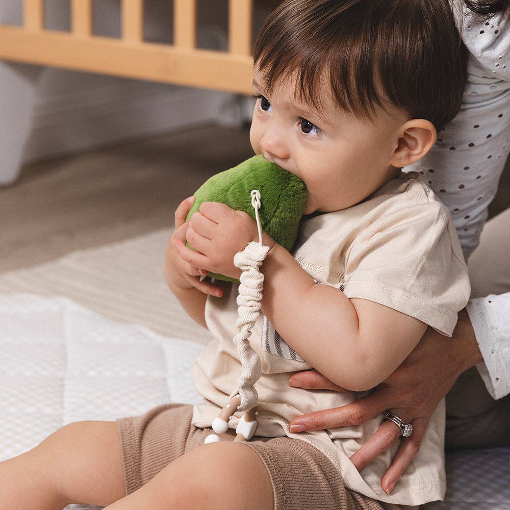 Living Textiles | 2 Pack Mini Market Brunch Stroller Toys Avocado & Egg on Toast