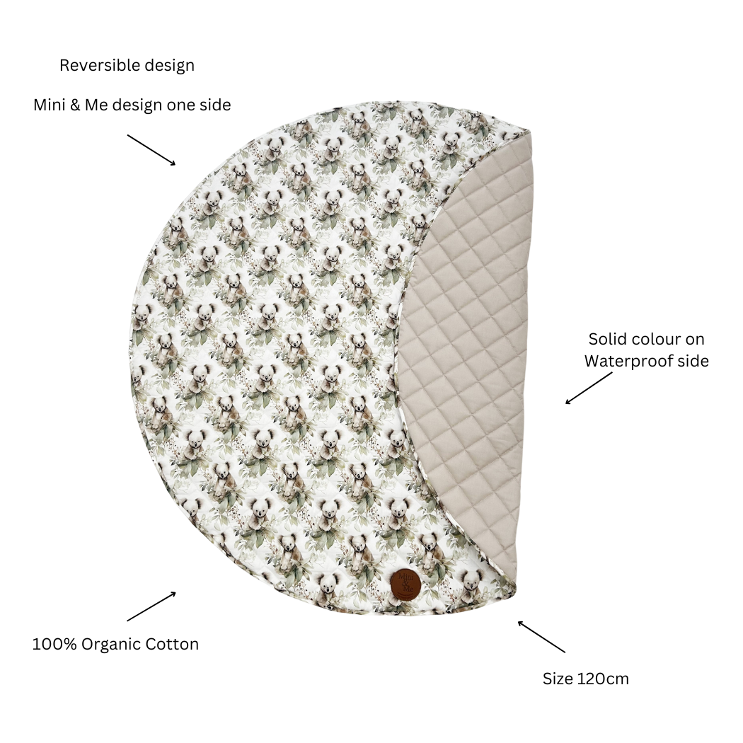 Cuddle Bug & Co - Mini & Me Padded Waterproof Playmat Cuddly Koala