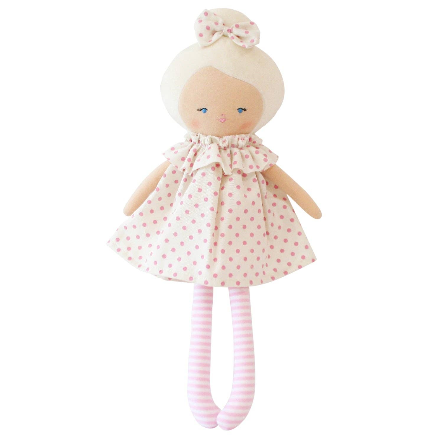 Alimrose Harper Doll 43cm Berry Polka