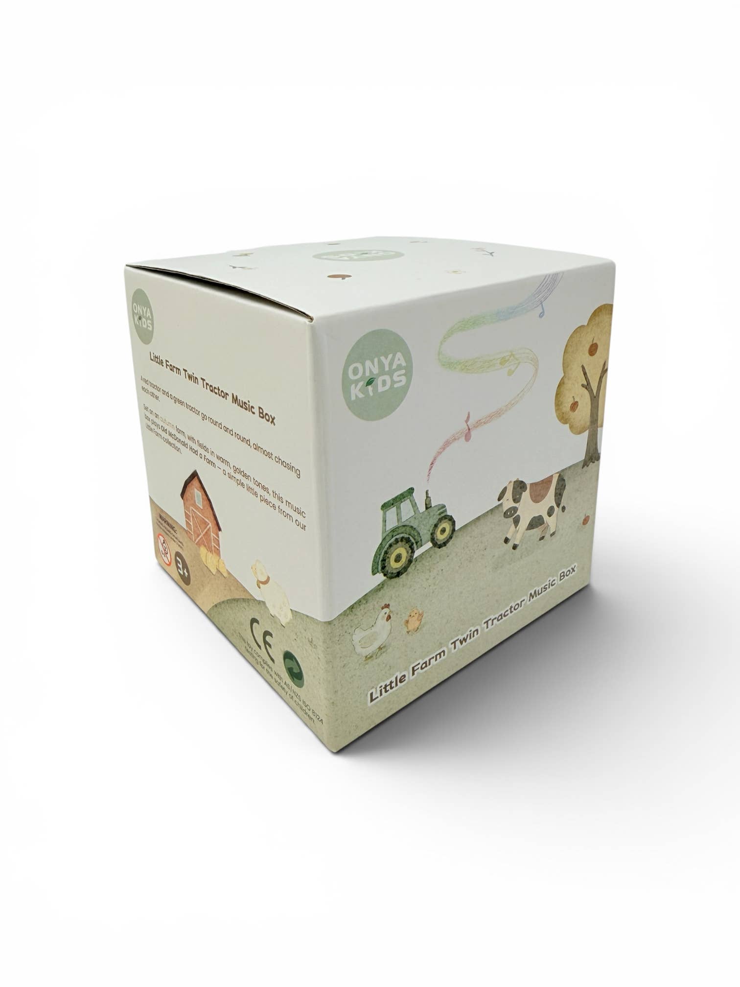 ToysLink - Onya Kids Farm Music Box with 2 Tractors