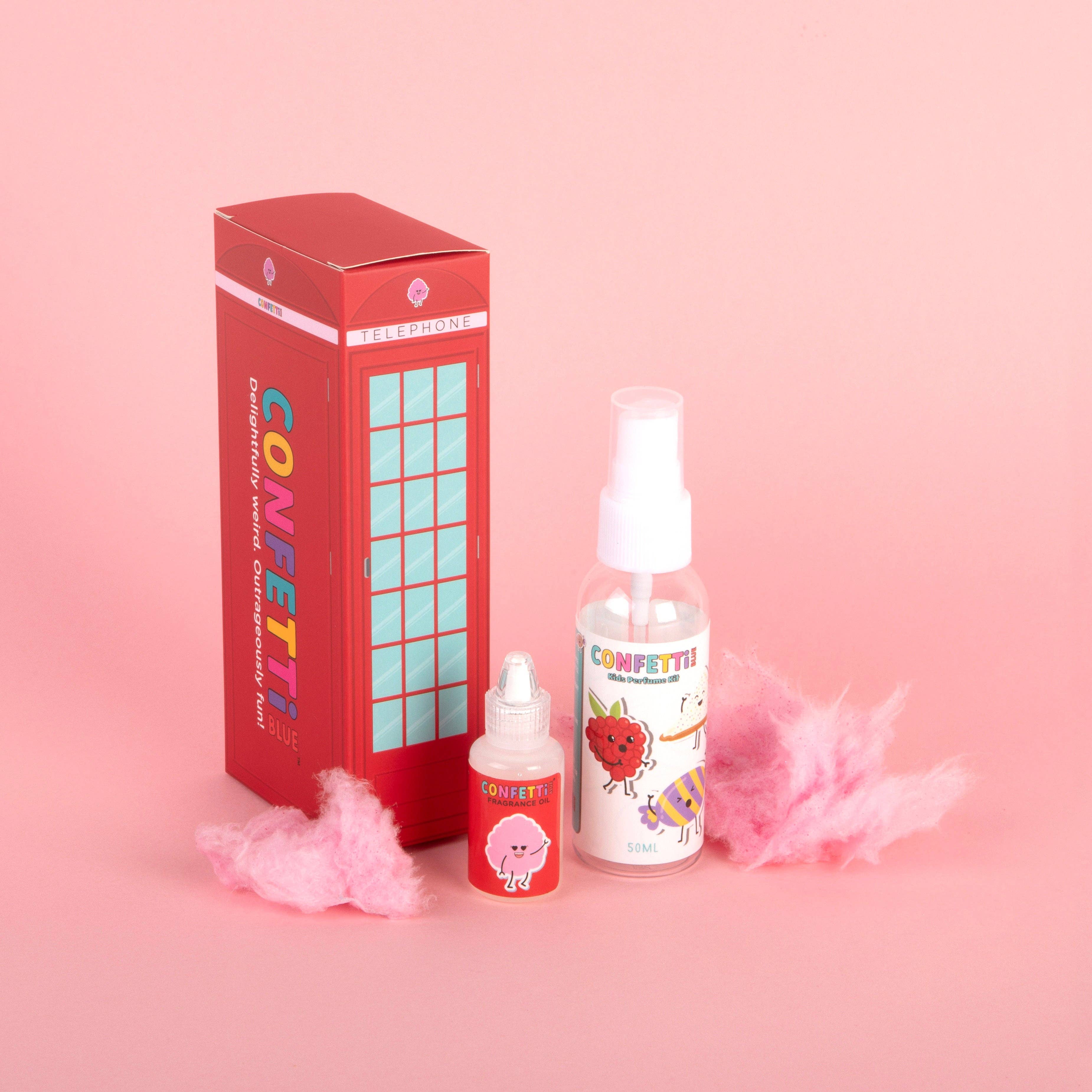 Confetti Blue - Cotton Candy Mini Perfume Making Kit