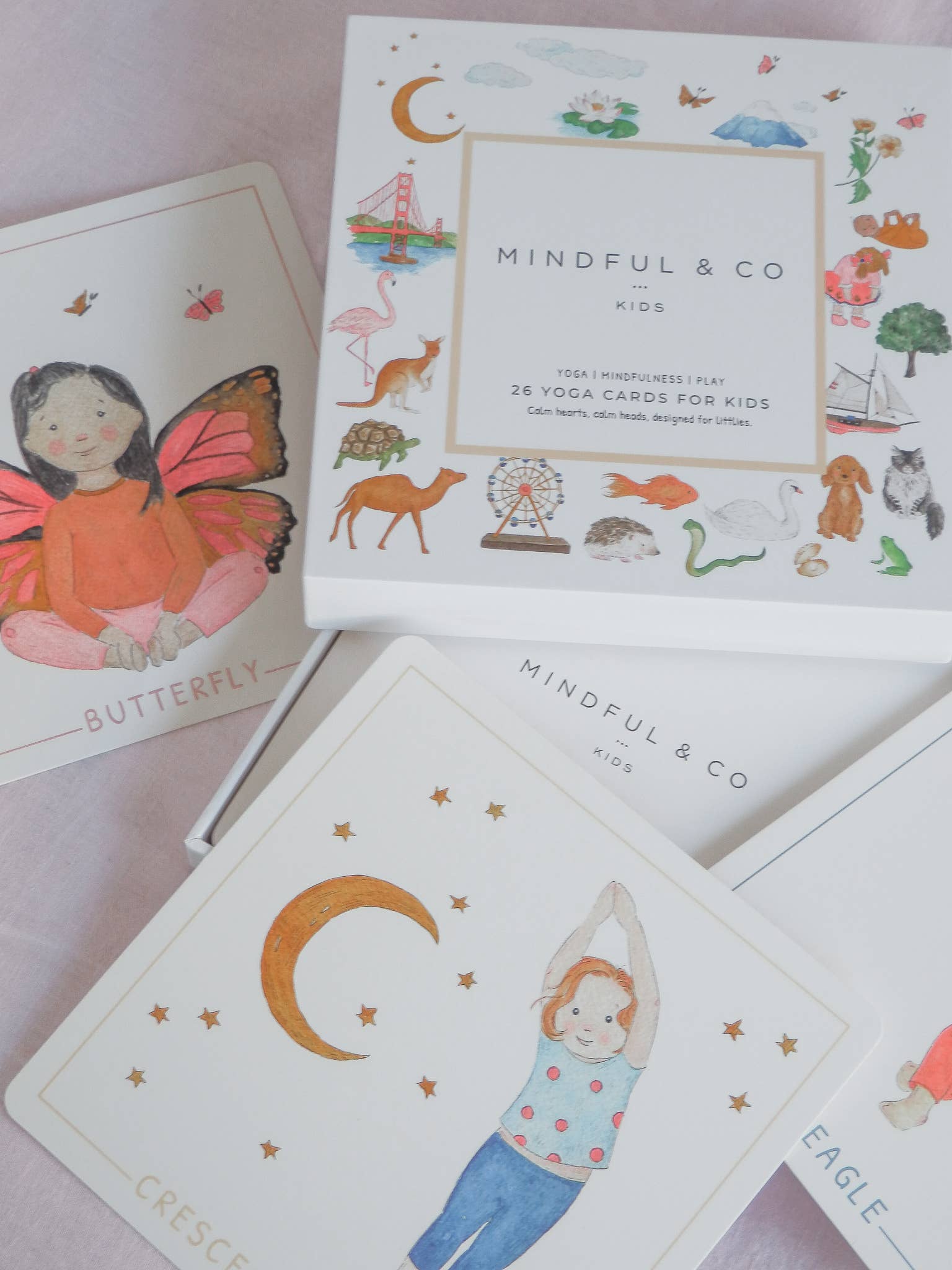 Mindful and Co Kids - Yoga Flash Cards for Kids – Calm, Focus & Movement