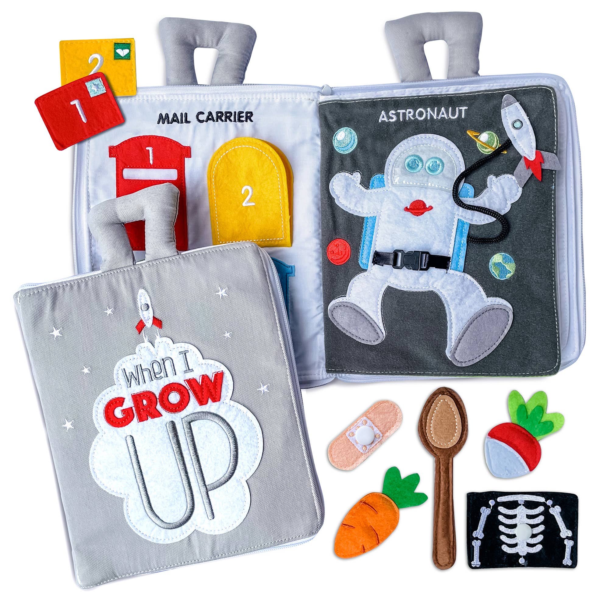 Fabric Activity Book - When I Grow Up