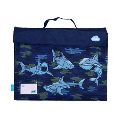 Spencil Library Bag Robo Shark