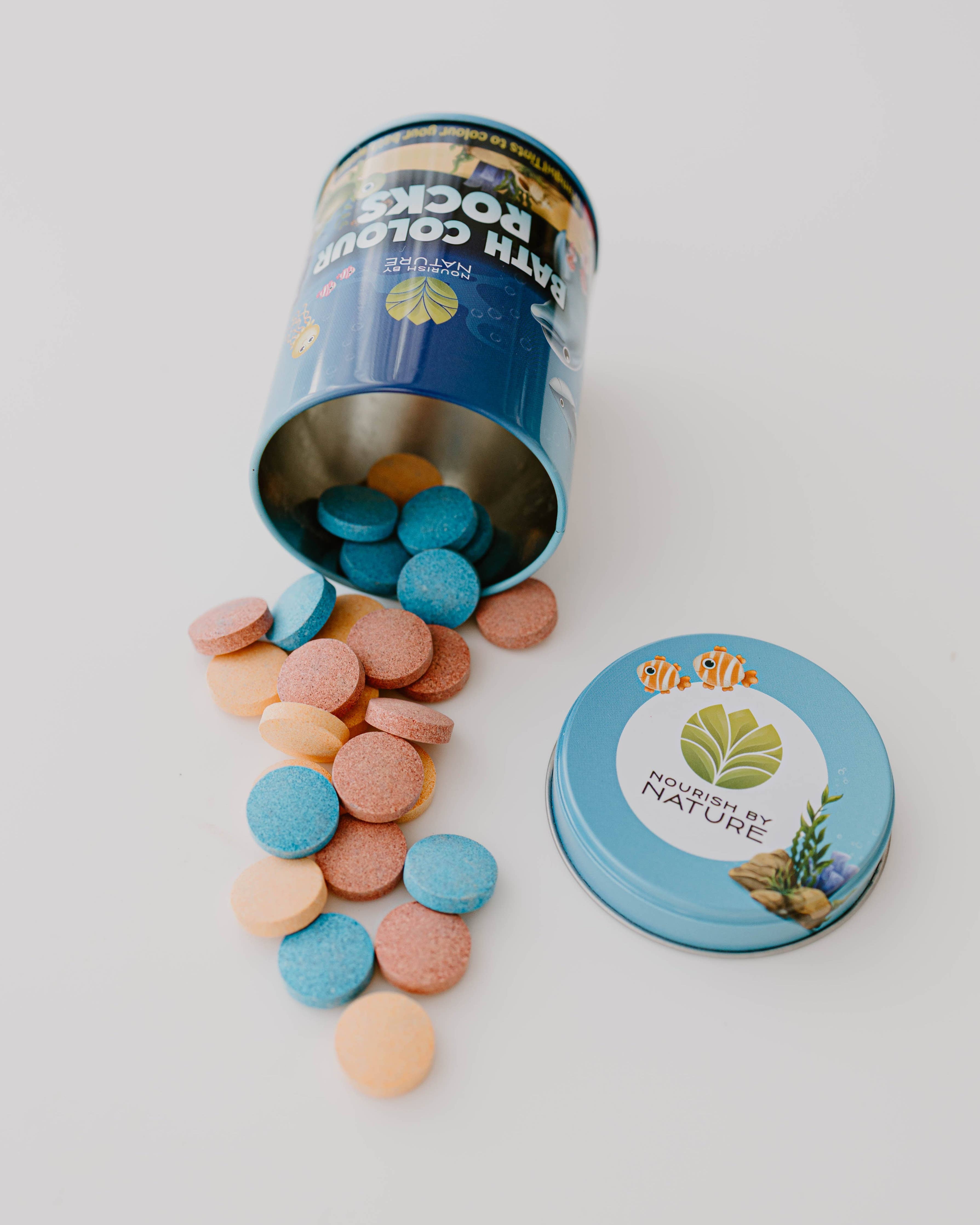 Nourish By Nature - Bath Artistry Kit Beeswax Bath Crayons & Bath Bombs Kit