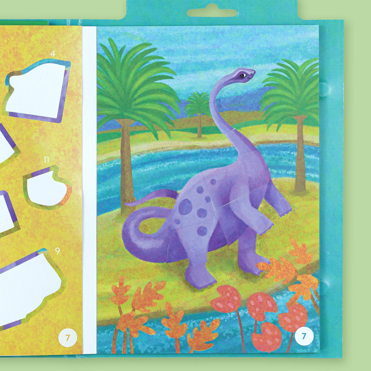 Tiger Tribe | Sticker By Numbers - Dinosaurs