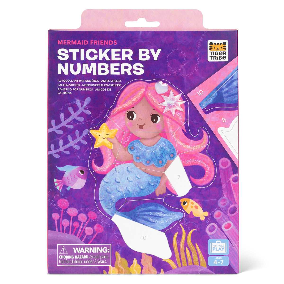Tiger Tribe | Sticker By Numbers - Mermaid Friends