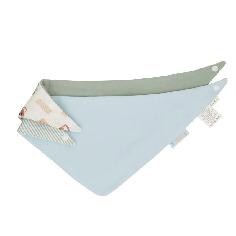 All4Ella | Bandana Bibs 2pk | Blue Trucks
