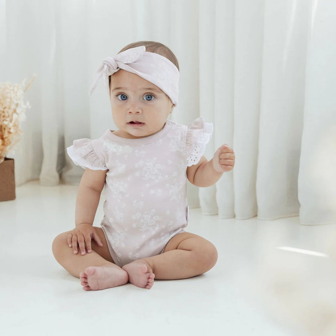 Aster & Oak | AOP Onesie | Eve Floral