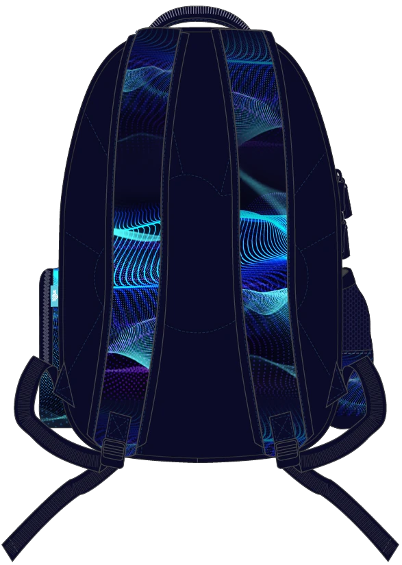 Spencil Big Kids Backpack |Sonic Riptide