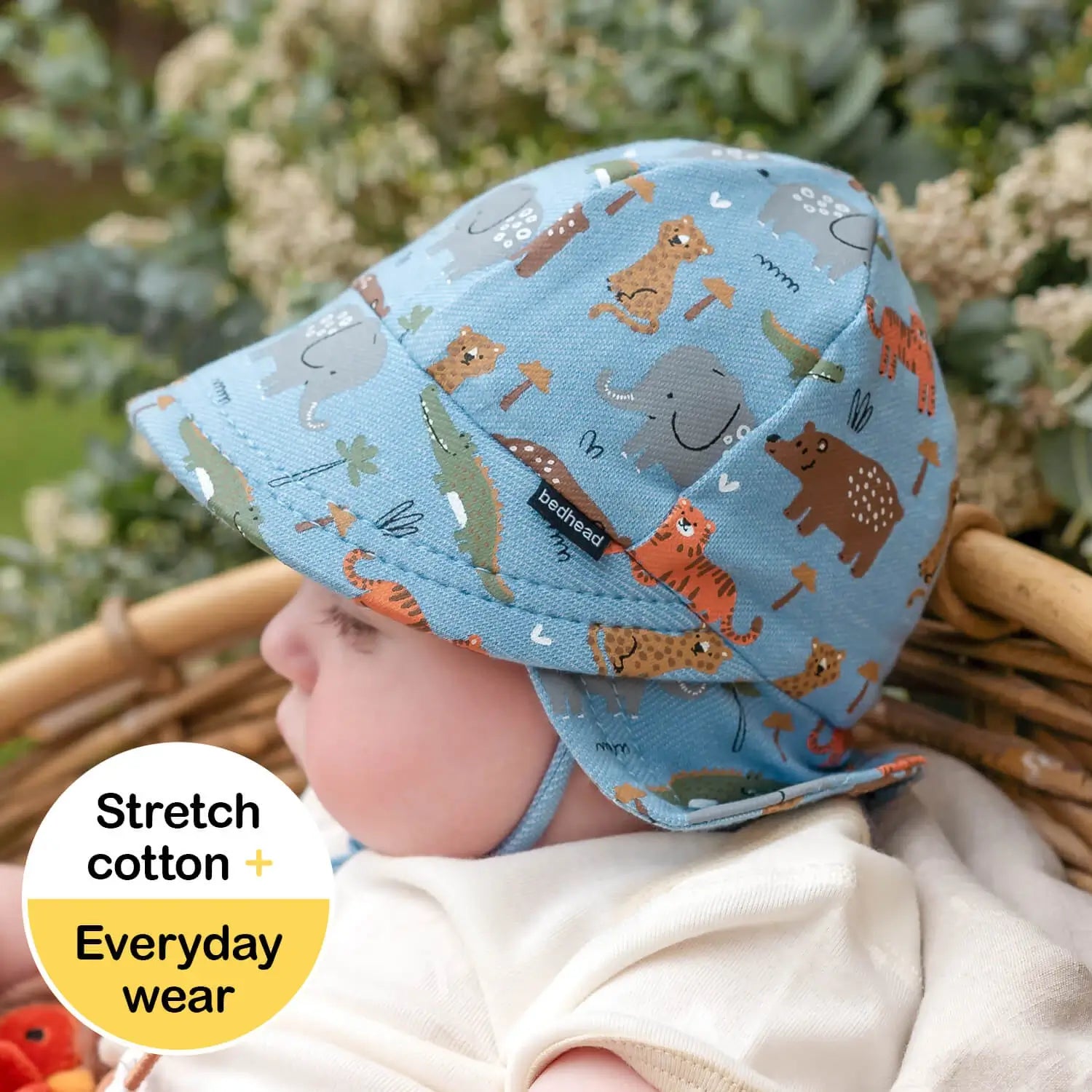 Bedhead Legionnaire Flap Sun Hat | Safari