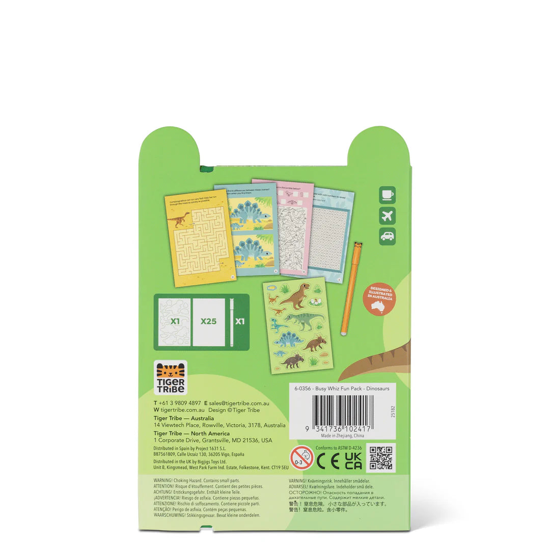 Tiger Tribe | Busy Whiz Fun Pack | Dinosaurs