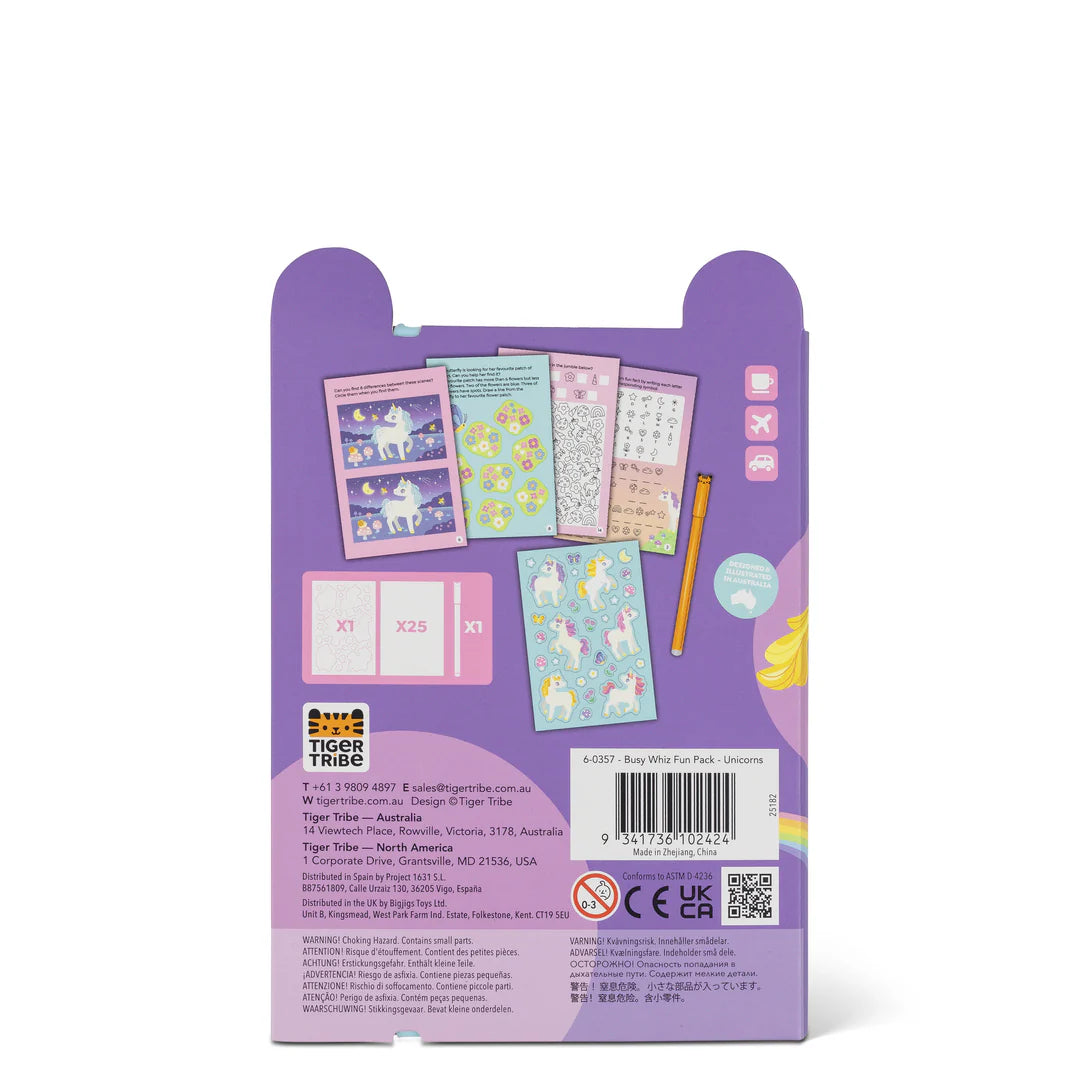 Tiger Tribe | Busy Whiz Fun Pack | Unicorn