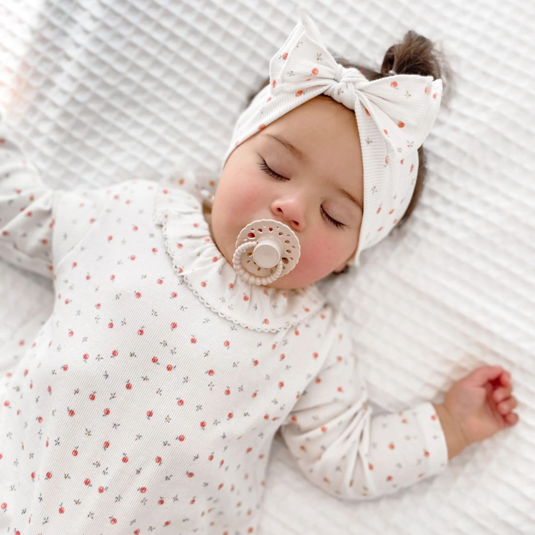CMC 'Bubble' Dummies Bloom Baby Pink + White: Size 2
