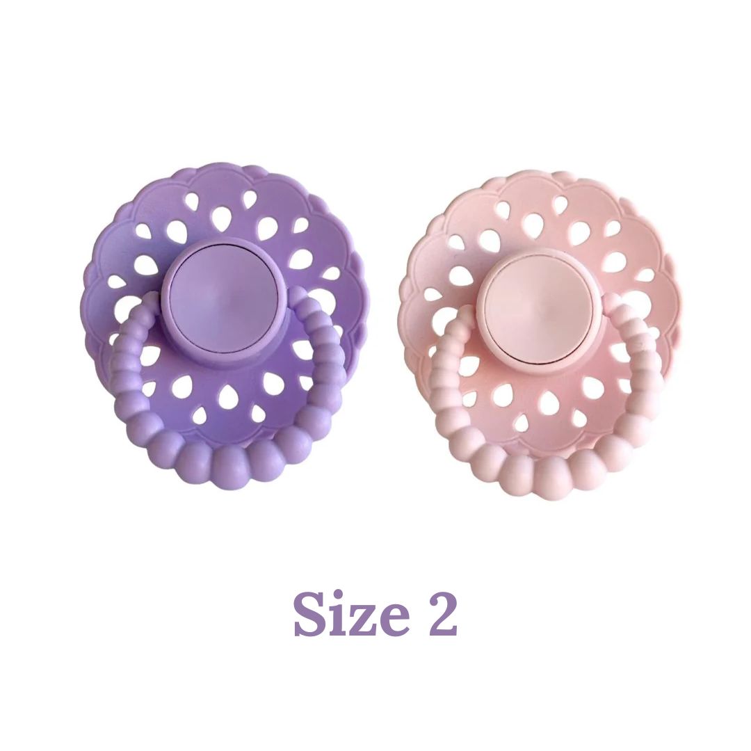 CMC 'Bubble' Dummies Bloom Lavender + Blush: Size 2
